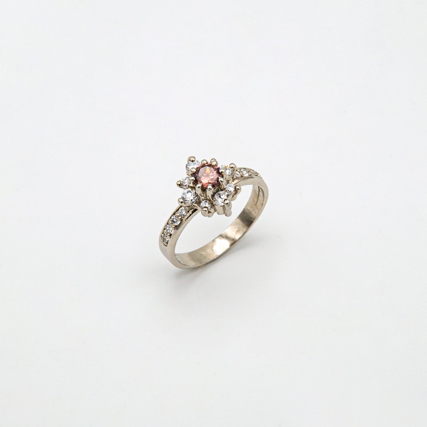 Purple Floral Ring