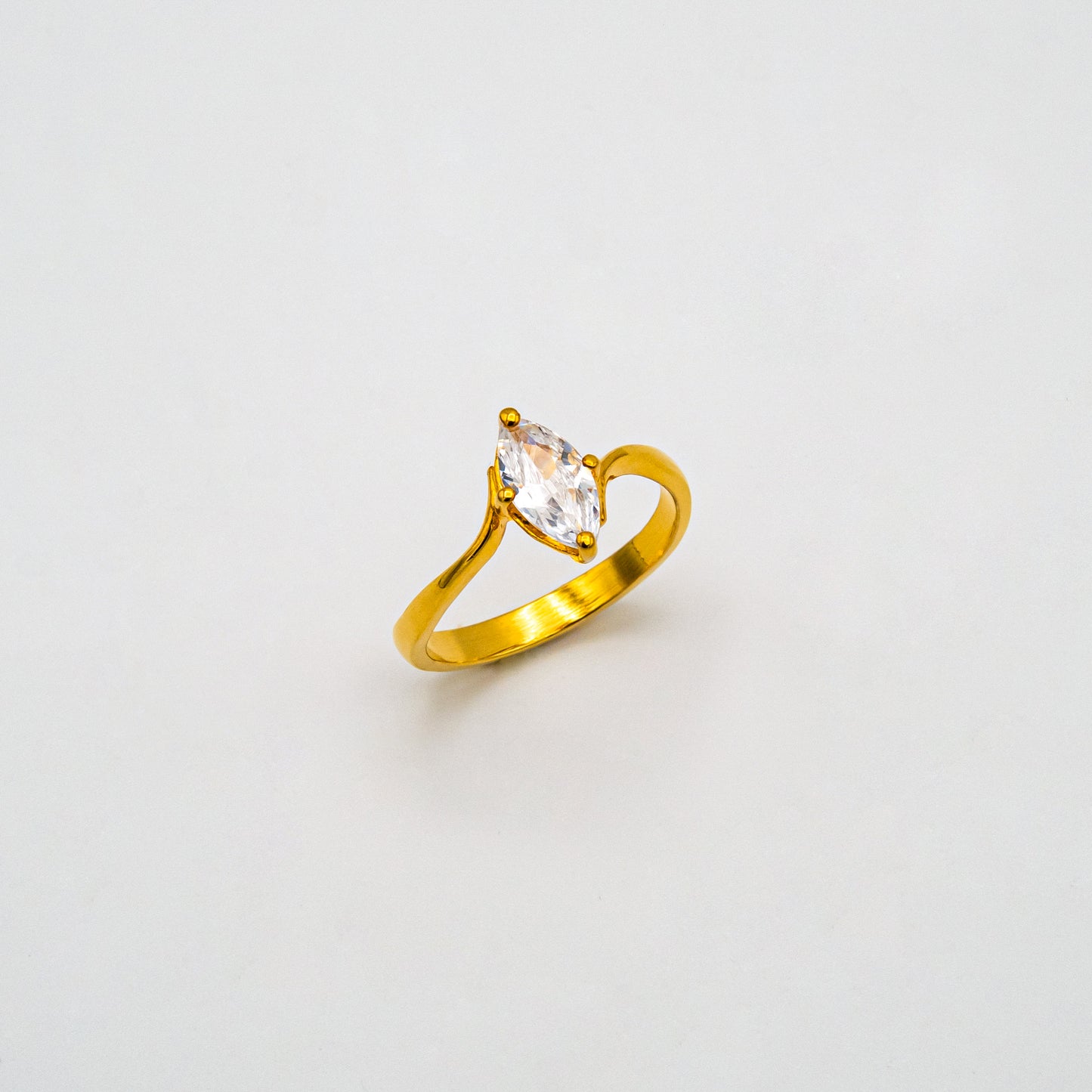 Marquise Cut Whisper Ring