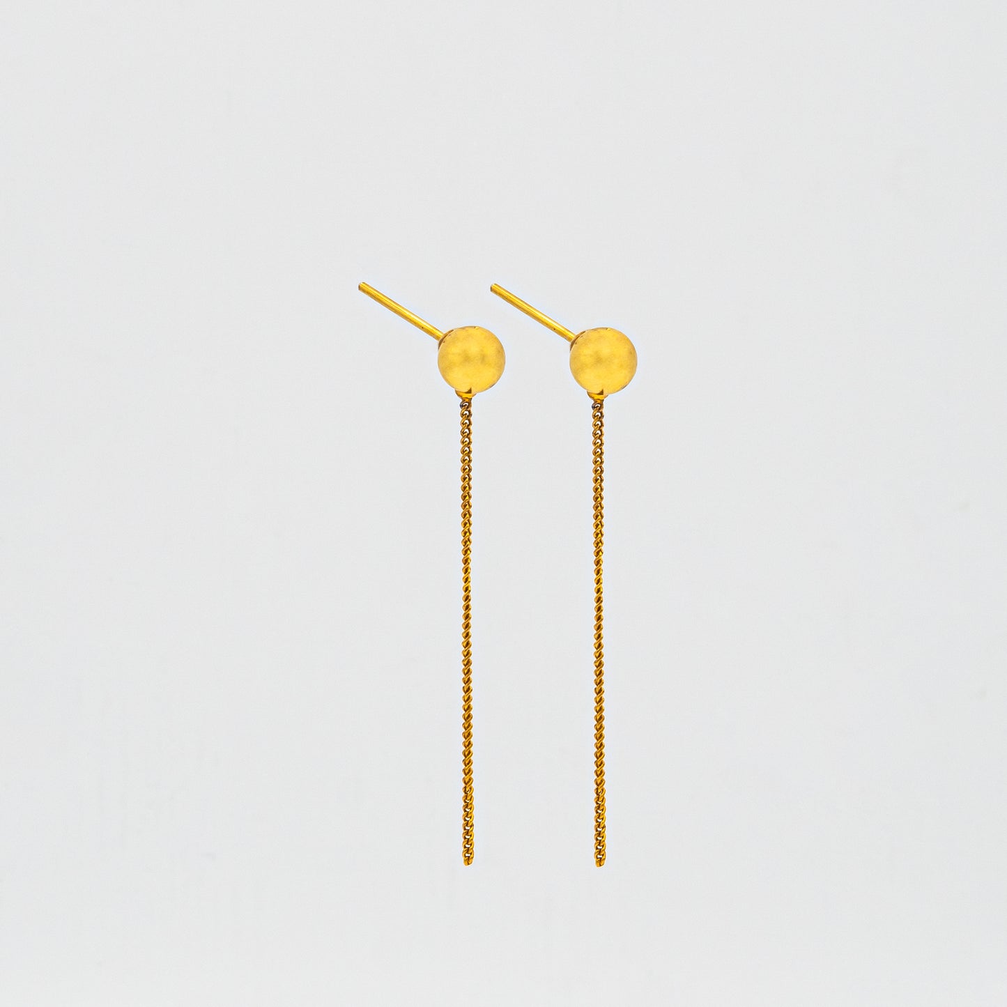 Bead Thread Earrings