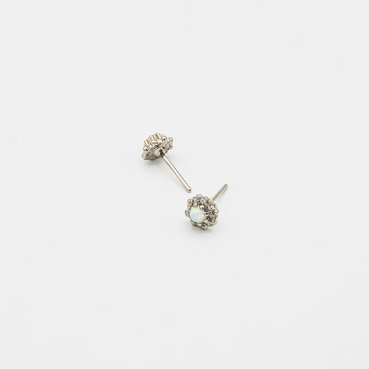 Moonstone Stud Earrings