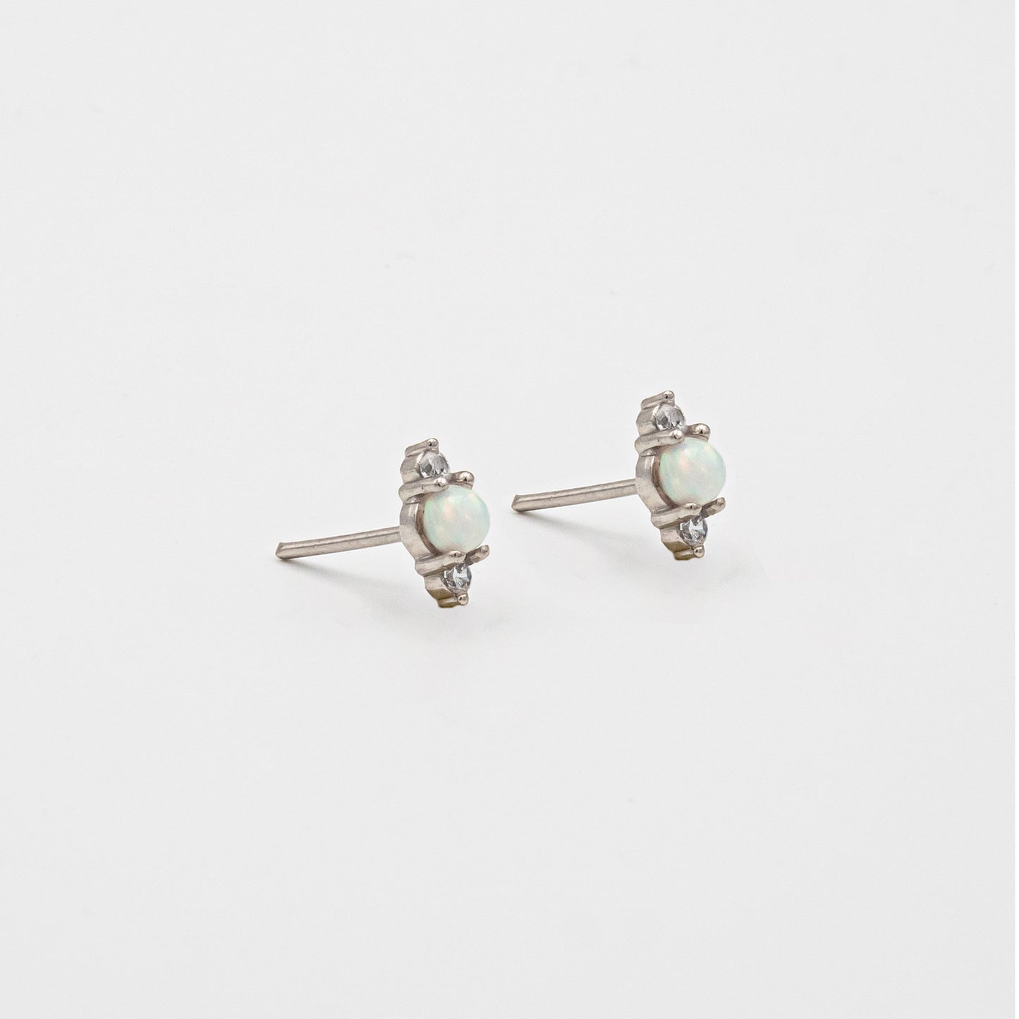 Opal Stud Earrings