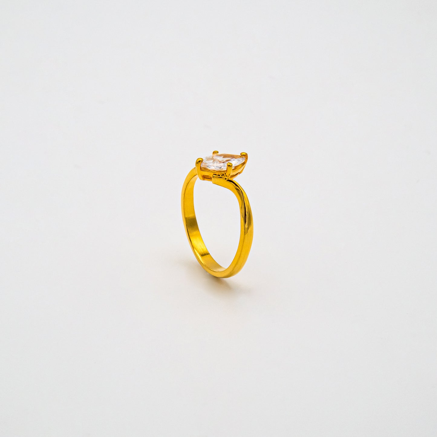 Marquise Cut Whisper Ring
