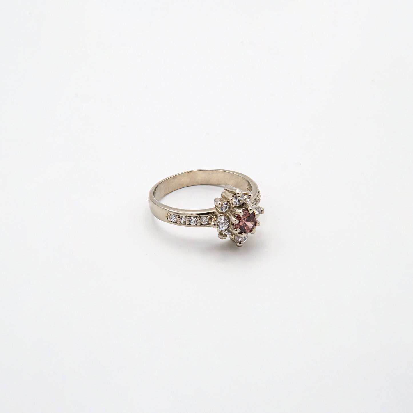 Purple Floral Ring