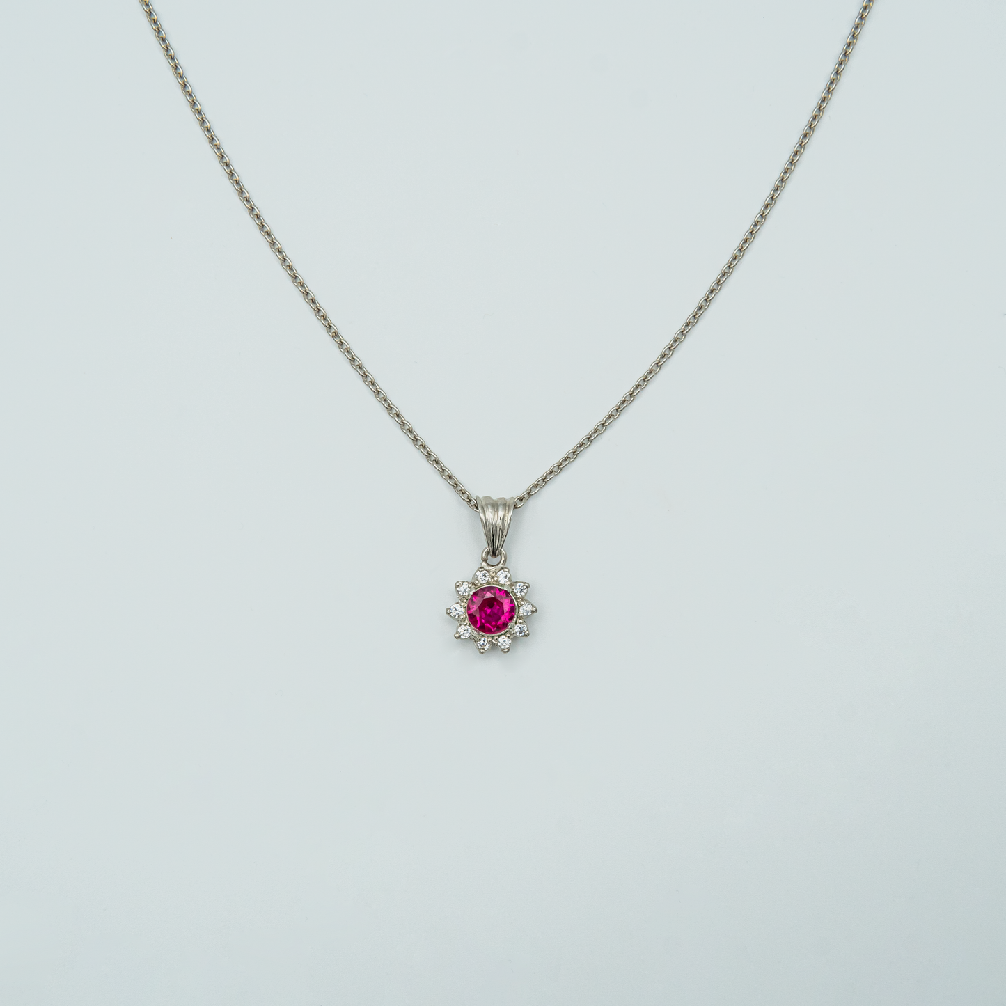 Set of Round-cut Pink Tanzanite Set