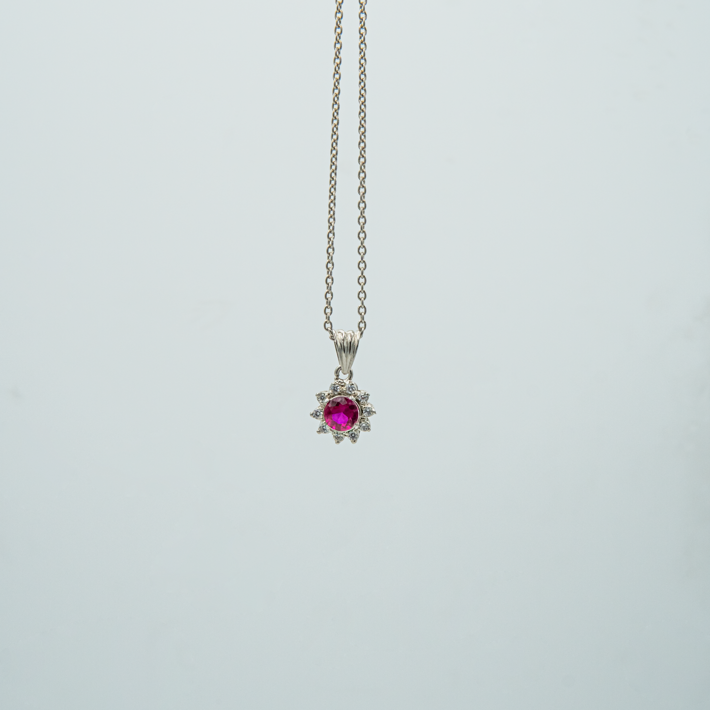 Set of Round-cut Pink Tanzanite Set