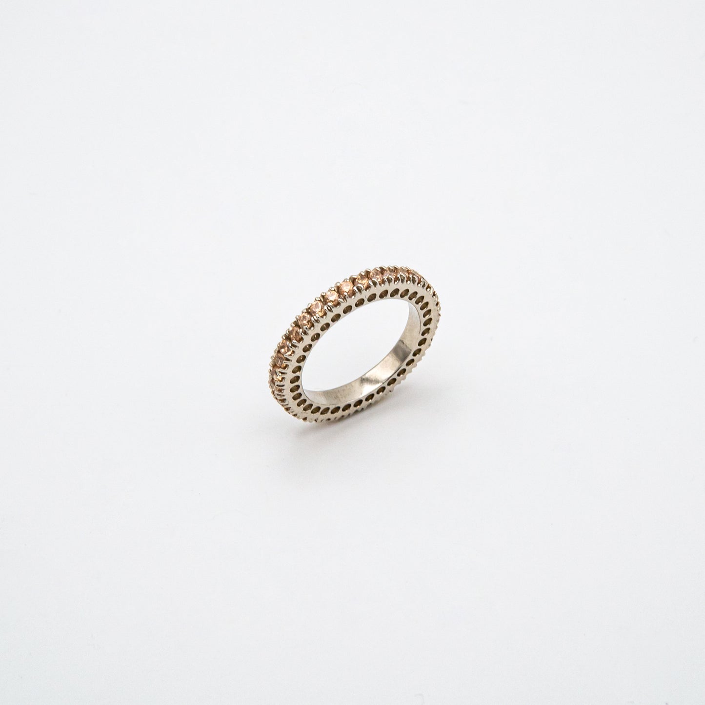 Champagne Stacker Band Ring