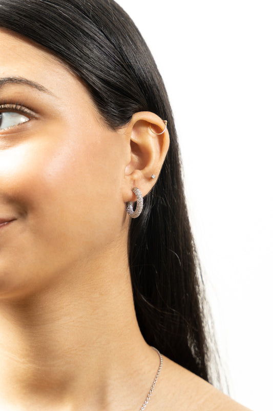 Stardust Hoop Earring