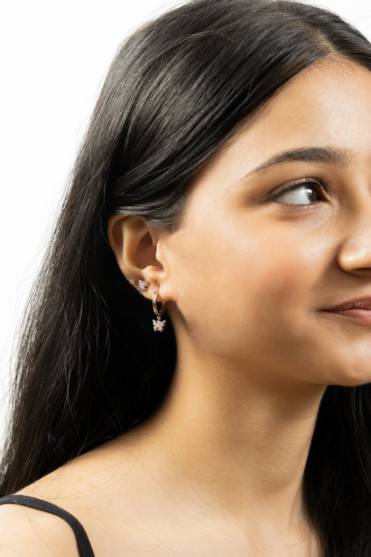 Butterfly Stud Earrings