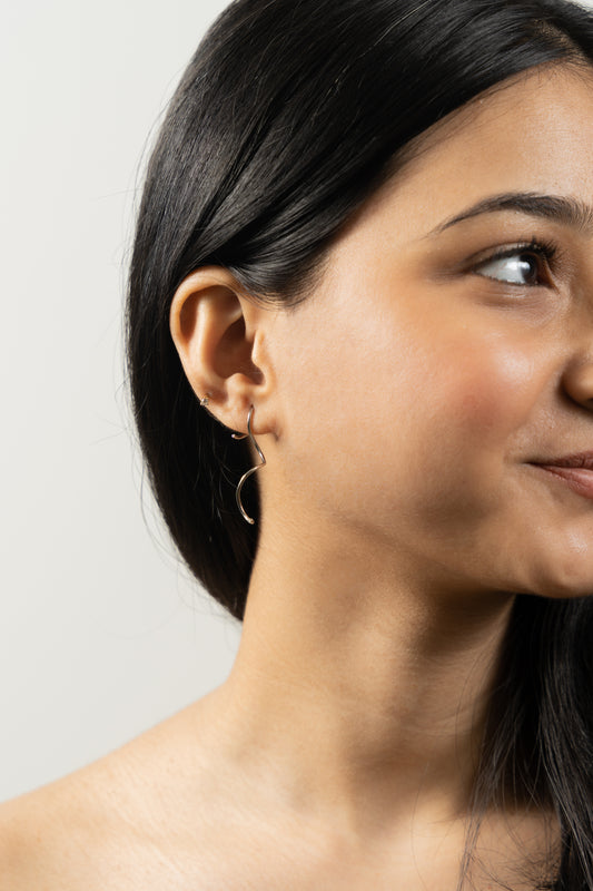 Twirl Thread Earrings