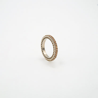 Champagne Stacker Band Ring