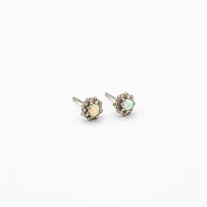 Opal Stud Earrings