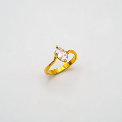 Marquise Cut Whisper Ring