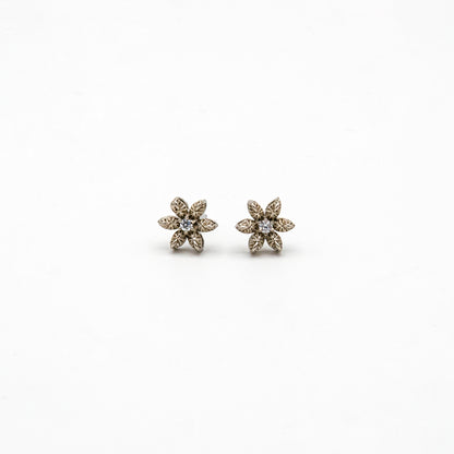 3D Daisy Stud Earrings(inc)
