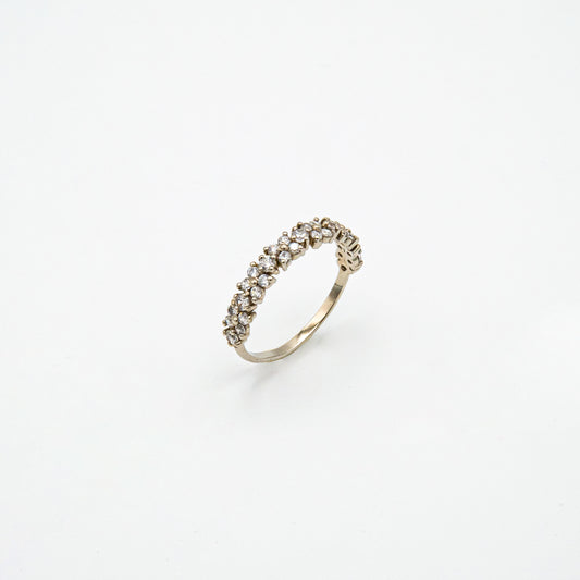 Dainty Floral Band Ring