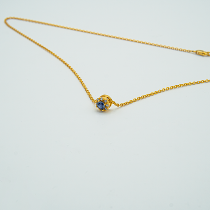 Halo Stone Necklace