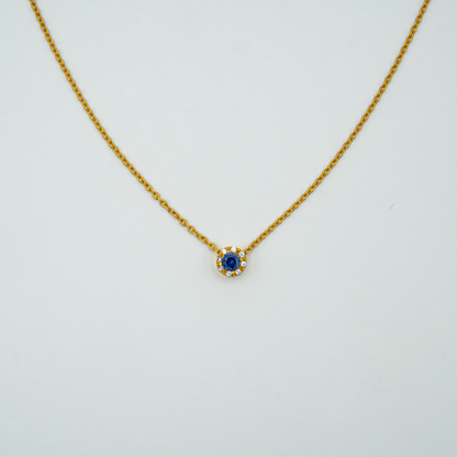 Halo Stone Necklace