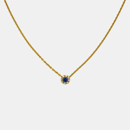 Halo Stone Necklace