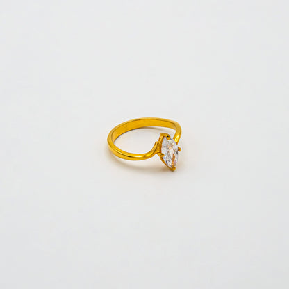 Marquise Cut Whisper Ring