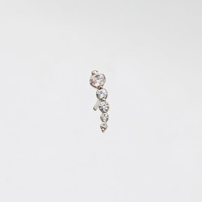 Ear Climber Stud Earrings