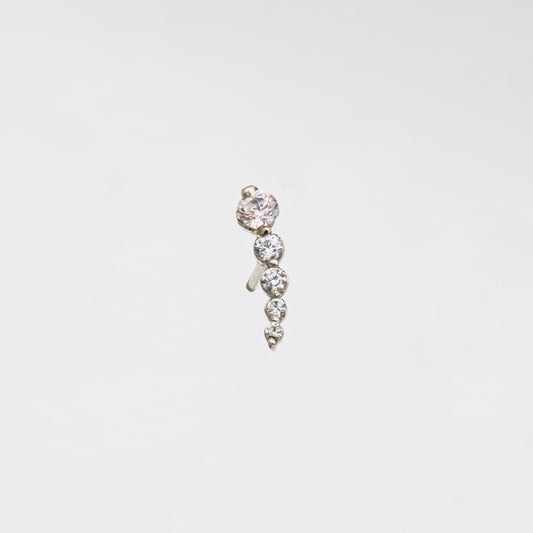 Ear Climber Stud Earrings