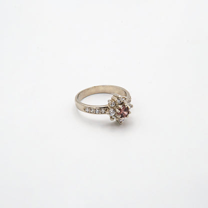 Purple Floral Ring