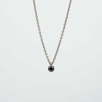 Set of 4mm Black Stone Set