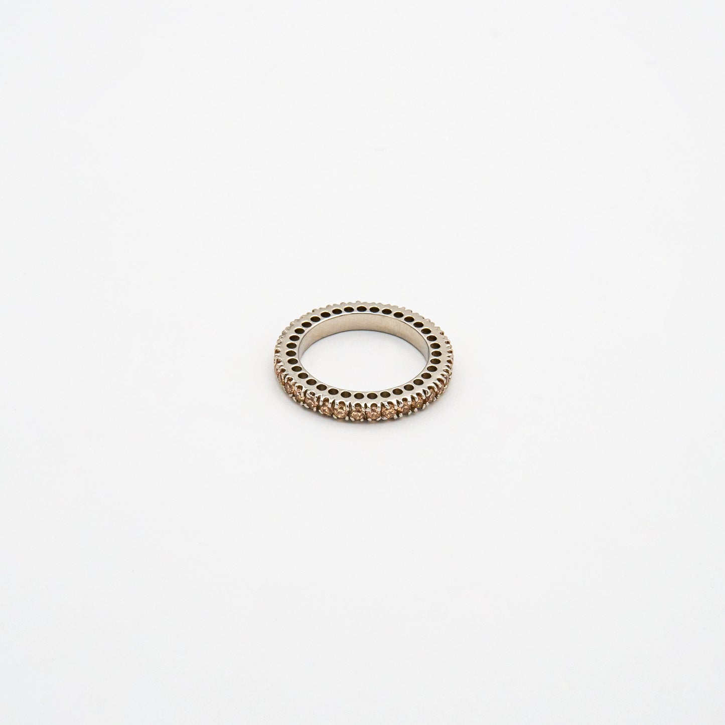 Champagne Stacker Band Ring