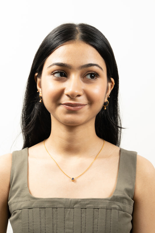 Halo Stone Necklace
