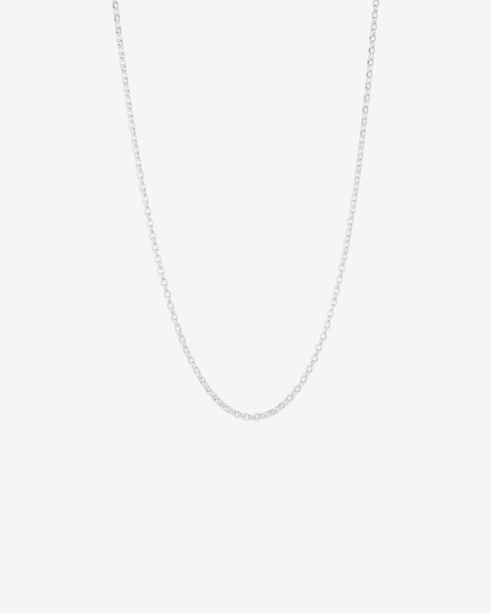 Classic Silver Linked Chain